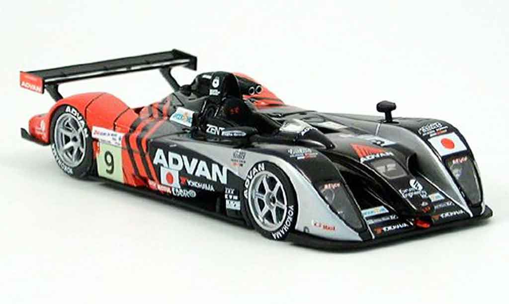 Dome S101 2004 1/43 Ebbro 2004 Mugen No.9 Advan 24h Le Mans 2004 modellino in miniatura