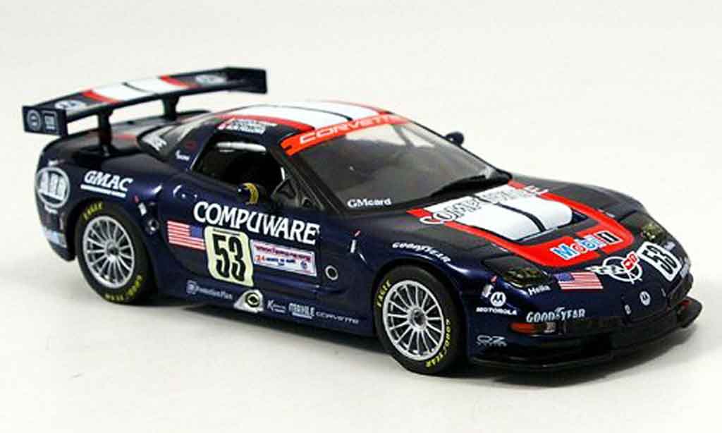 Chevrolet Corvette C5 1/43 IXO C5 R LeMans Fellows OConnell Freon 2003 modellino in miniatura