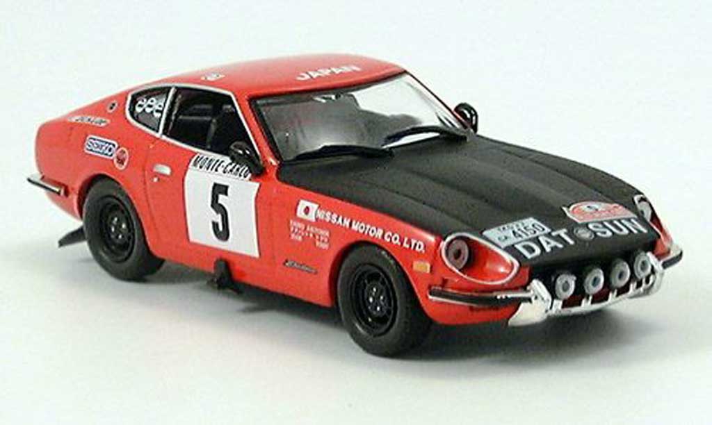 Datsun 240Z 1/43 IXO Monte Carlo Aaltonen-Todt 1972 modellino in miniatura