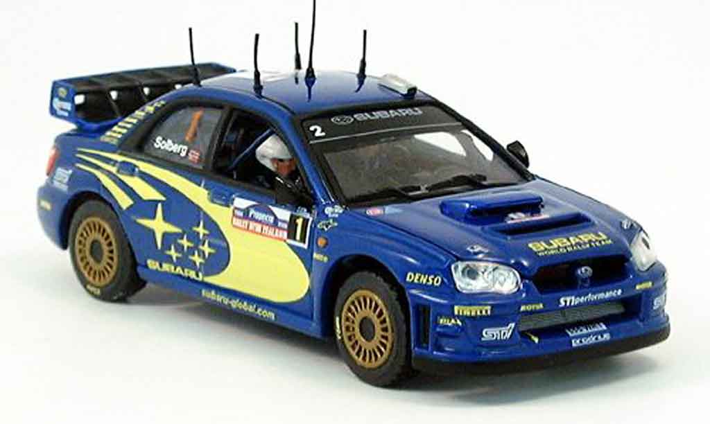 Subaru Impreza 1/43 Vitesse sieger new zealand solberg 2004 modellino in miniatura
