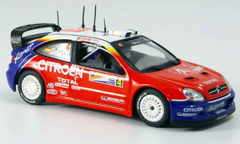Citroen Xsara WRC 2004 1/43 Vitesse WRC 2004 sieger argentine sainz modellino in miniatura