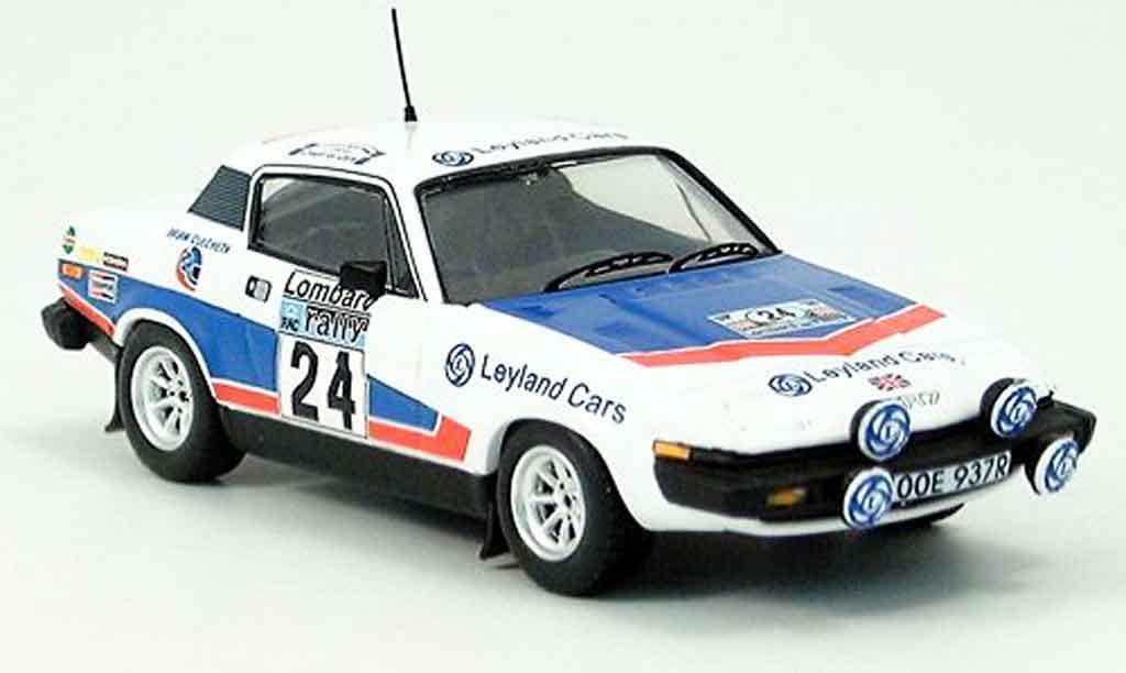 Triumph TR7 1976 1/43 Trofeu 1976 RAC No. 24 Culcheth Syer modellino in miniatura