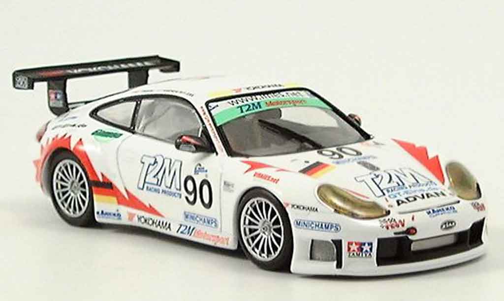 Porsche 996 GT3 RS 1/43 Minichamps GT3 RS Spa Ickx Rabineau Liddell 2004 modellino in miniatura