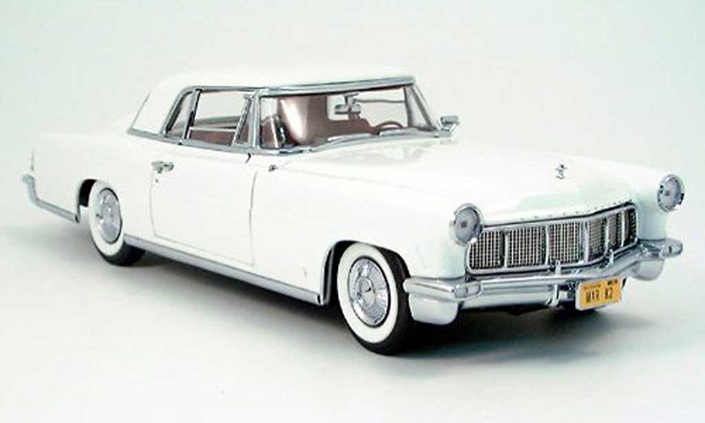 Lincoln Continental 1956 1/18 Yat Ming 1956 mk ii bianco modellino in miniatura