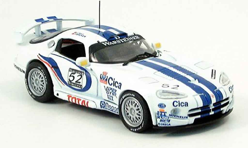 Dodge Viper GTS R 1/43 Eagle GTS R No.52 TeamOreca Weltmeister FIA GT2 1997 modellino in miniatura