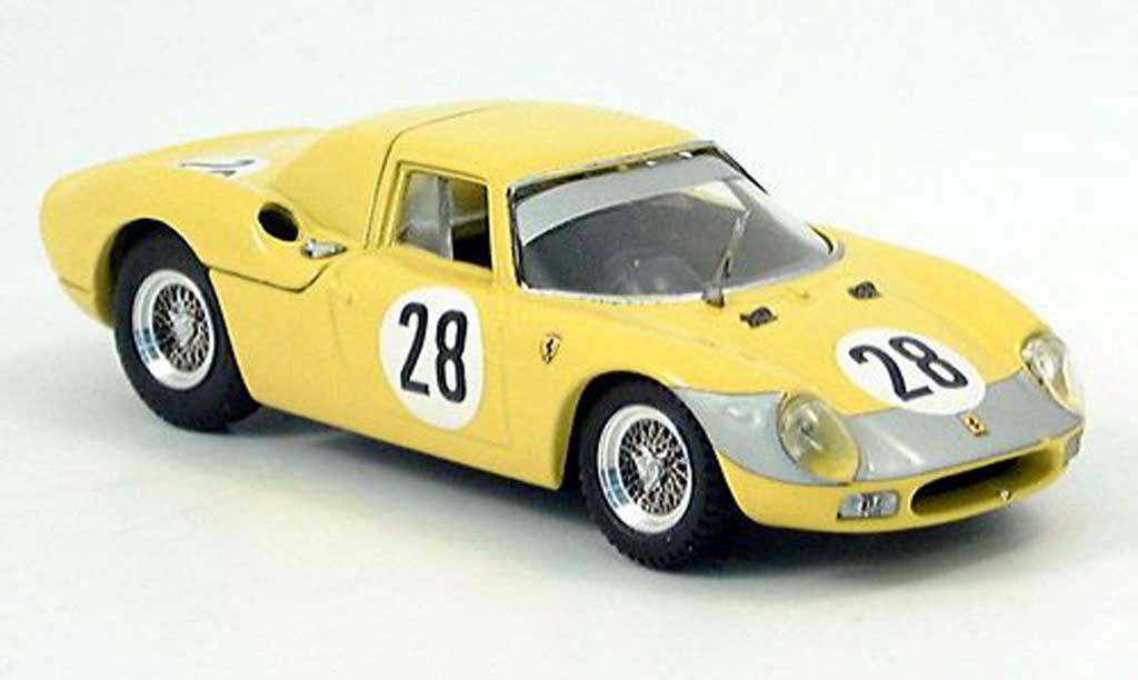 Ferrari 250 LM 1966 1/43 Best LM 1966 Parigi Gosselin-Nobelt No.28 modellino in miniatura