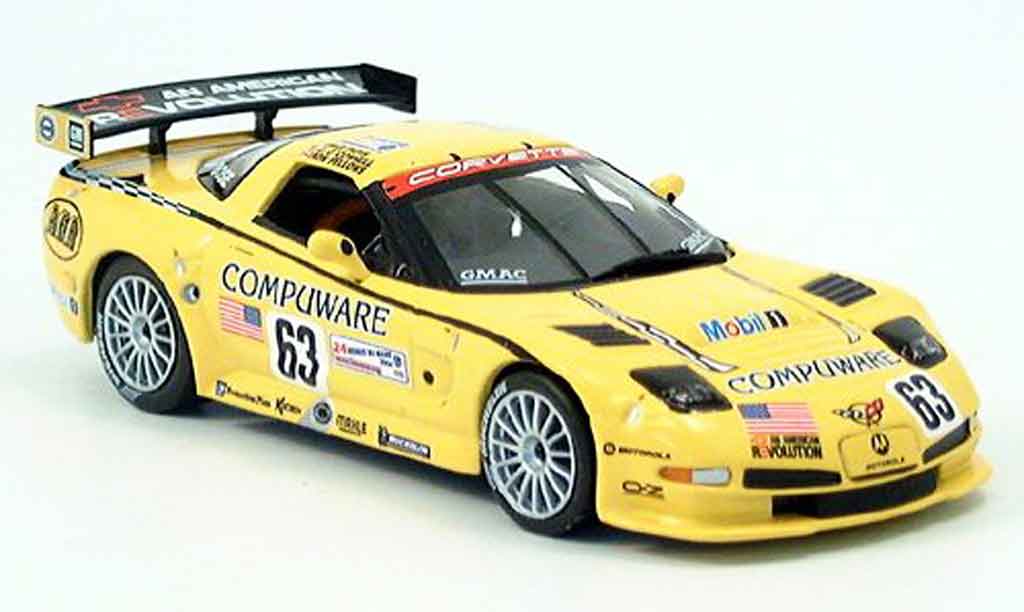 Chevrolet Corvette C5 1/43 IXO C5 R No. 63 Le Mans 2004 modellino in miniatura