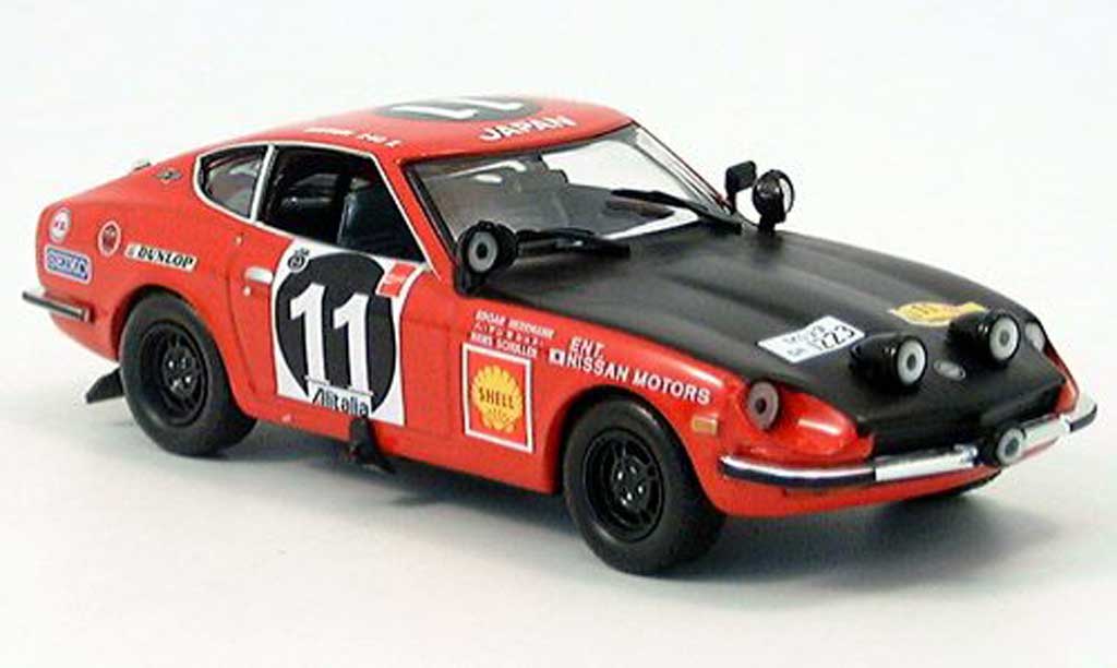 Nissan 240 ZG 1/43 IXO ZG Datsun Metha-Drews Sieger Safari 1973 modellino in miniatura