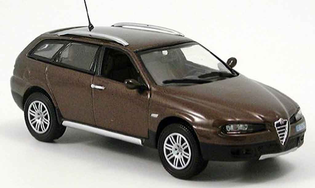 Alfa Romeo Crosswagon 1/43 Norev marronee modellino in miniatura