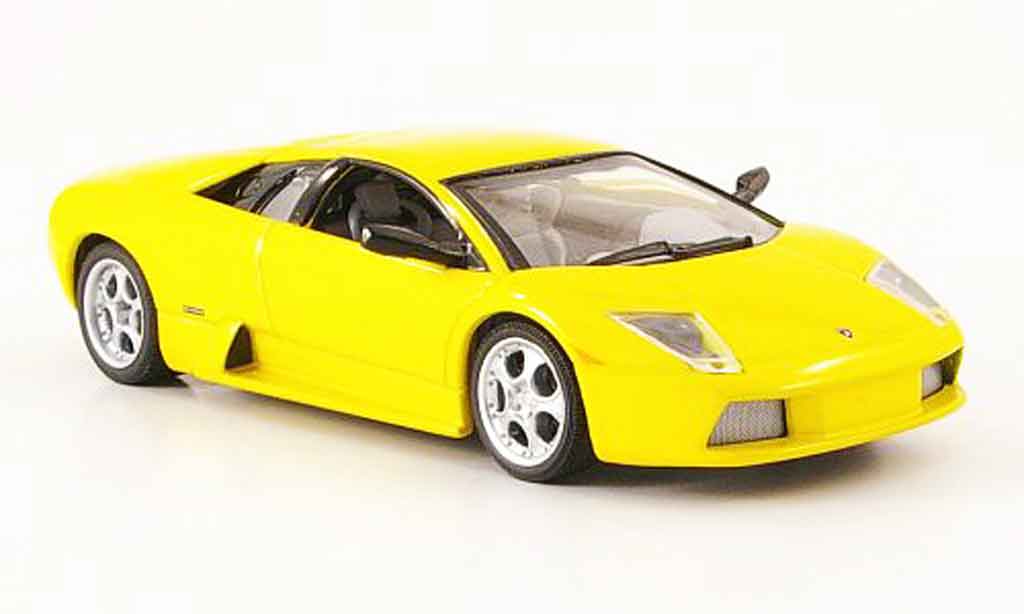 Lamborghini Murcielago 1/43 IXO giallo 2003 modellino in miniatura