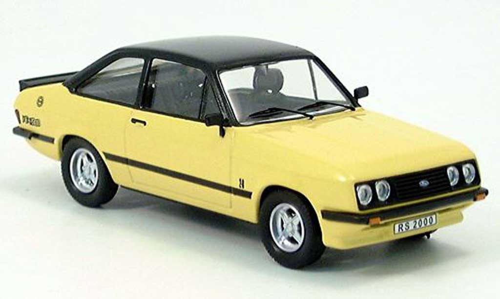Ford Escort RS 2000 1/43 Trofeu RS 2000 giallo/nero 1979 modellino in miniatura