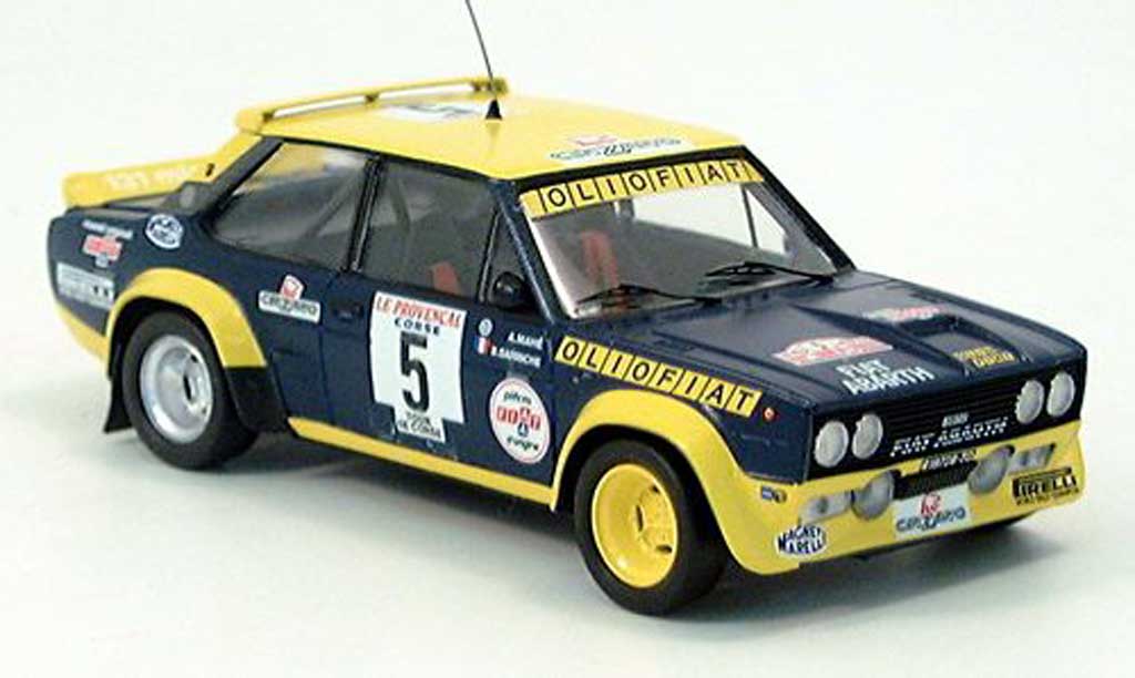 Fiat 131 Abarth 1/43 Trofeu Abarth Nr.5 Sieger tour de Corse 1977 modellino in miniatura