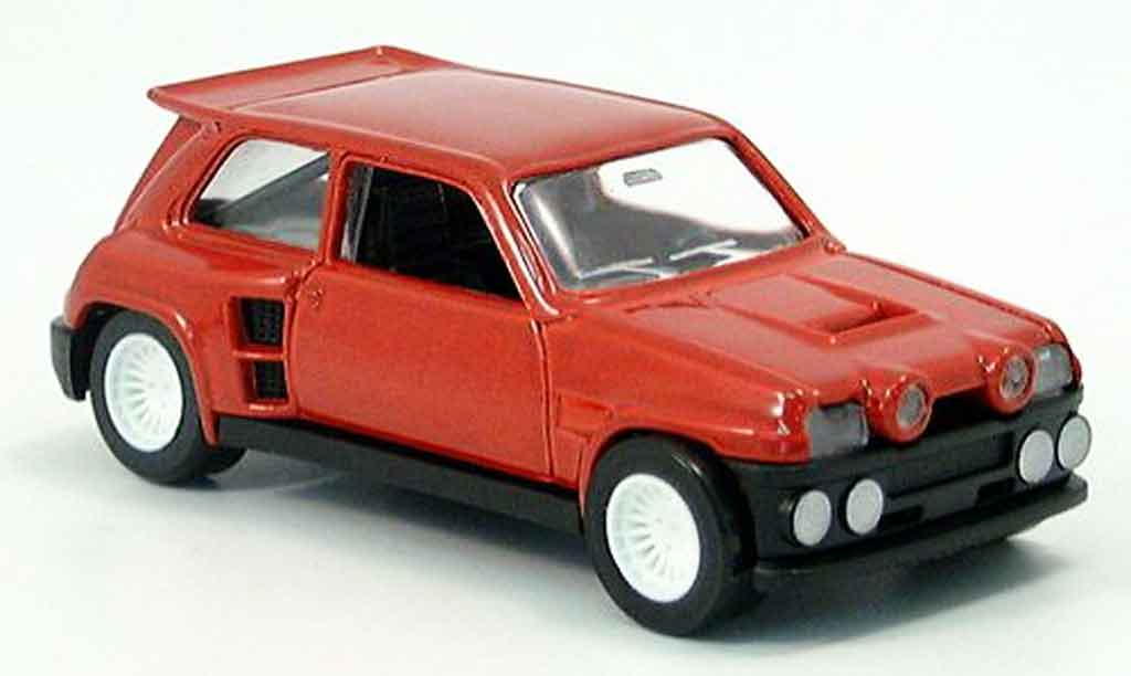Renault 5 Turbo 1/43 Solido Turbo maxi kit rosso 1986 modellino in miniatura