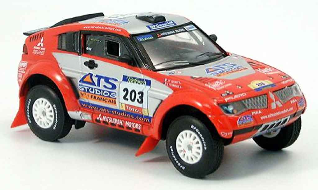 Mitsubishi Pajero Evolution 1/43 Solido Evolution No. 203 2004 modellino in miniatura
