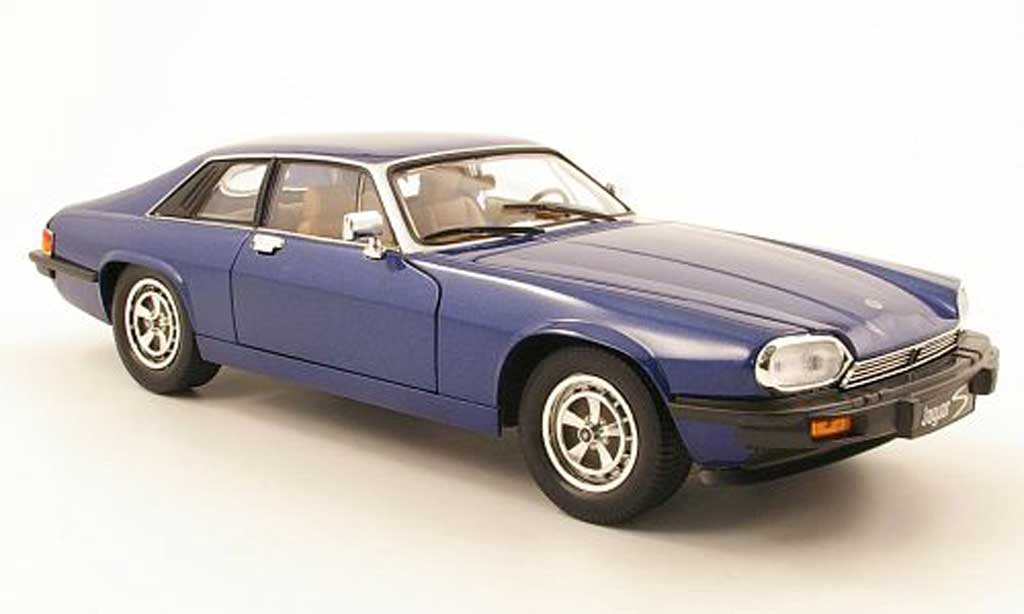 Jaguar XJS 1975 1/18 Yat Ming 1975 blu modellino in miniatura