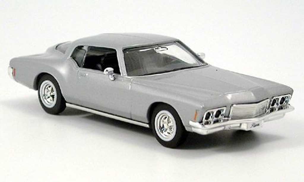 Buick Riviera 1971 1/43 Yat Ming 1971 GS grigio modellino in miniatura