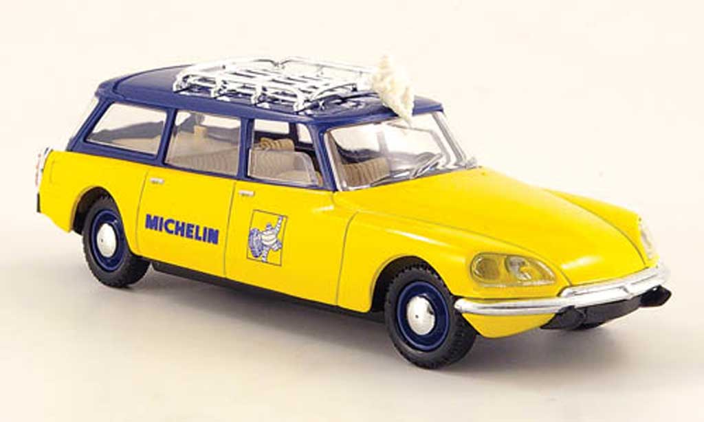 Citroen DS 1/43 Solido Break Michelin 1972 modellino in miniatura