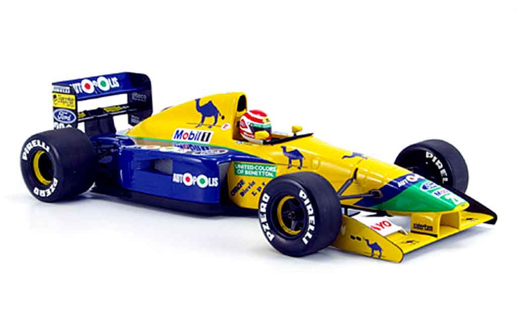 Ford F1 1991 1/18 Minichamps 1991 benetton b 191 n. piquet modellino in miniatura