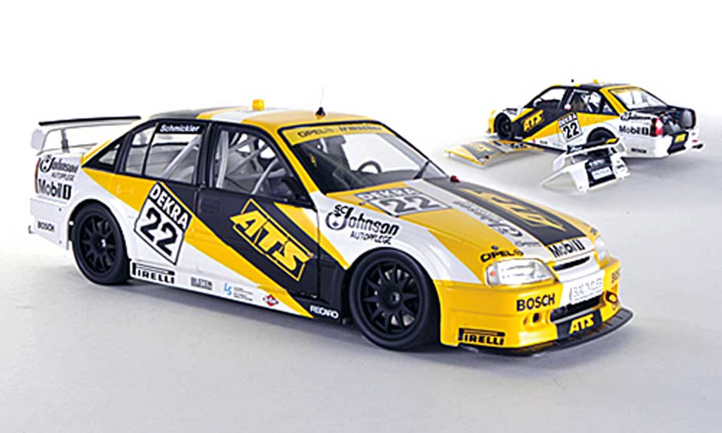 Opel Omega 1/18 Minichamps 3000 24V No.22 F. Schmickler DTM-Saison 1991 modellino in miniatura