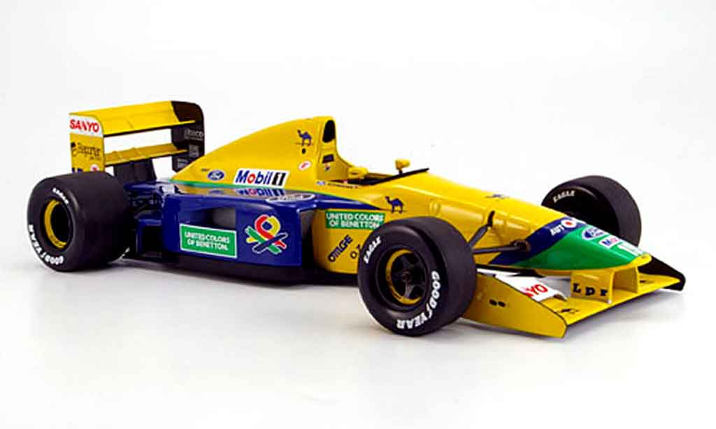 Ford F1 1992 1/18 Minichamps 1992 benetton b 191 b schumacher modellino in miniatura