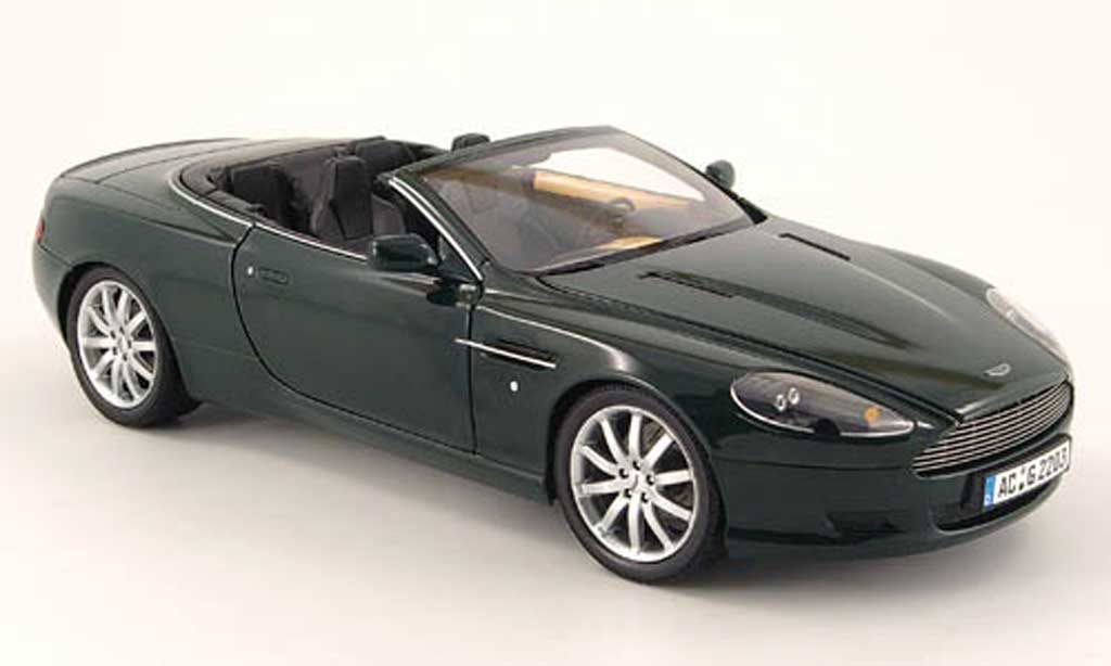 Aston Martin DB9 Volante 1/18 Minichamps Volante grun modellino in miniatura