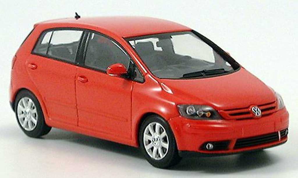 Volkswagen Golf V 1/43 Minichamps V Plus rosso 2004 modellino in miniatura