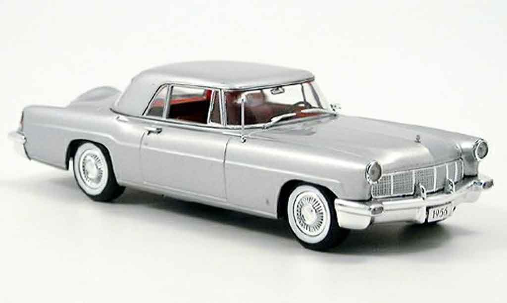Lincoln Continental 1956 1/43 Minichamps 1956 MK II grigio modellino in miniatura