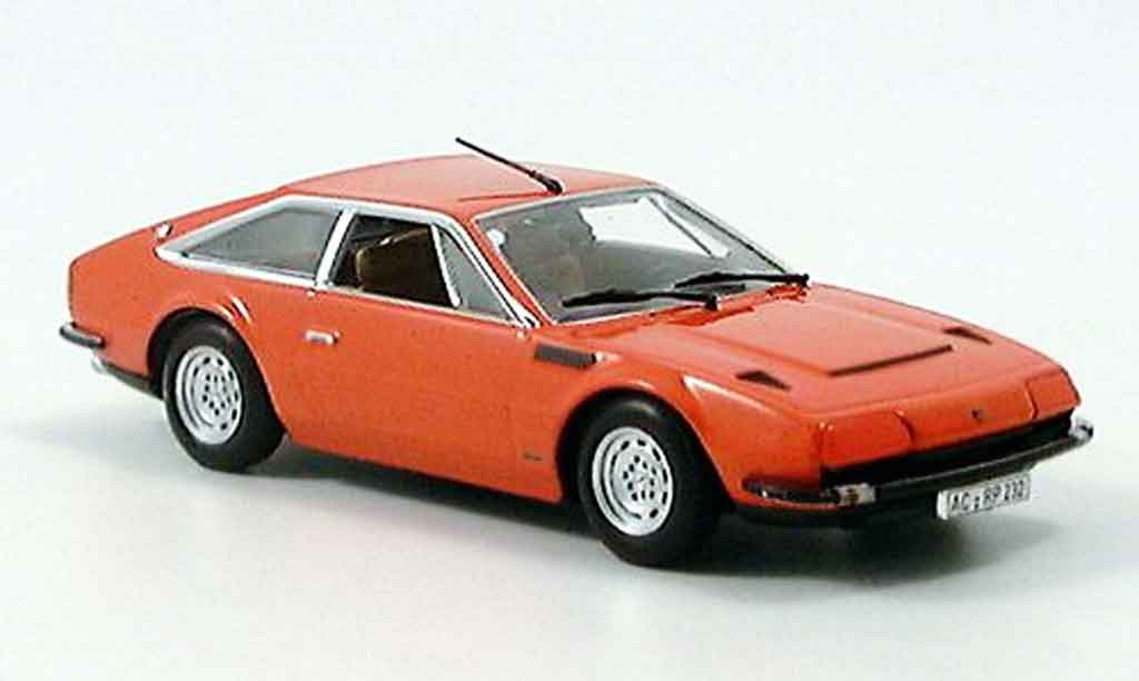 Lamborghini Jarama 1/43 Minichamps orange 1974 modellino in miniatura