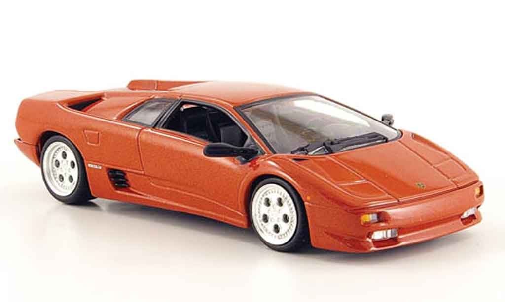 Lamborghini Diablo 1/43 Minichamps kupfer modellino in miniatura