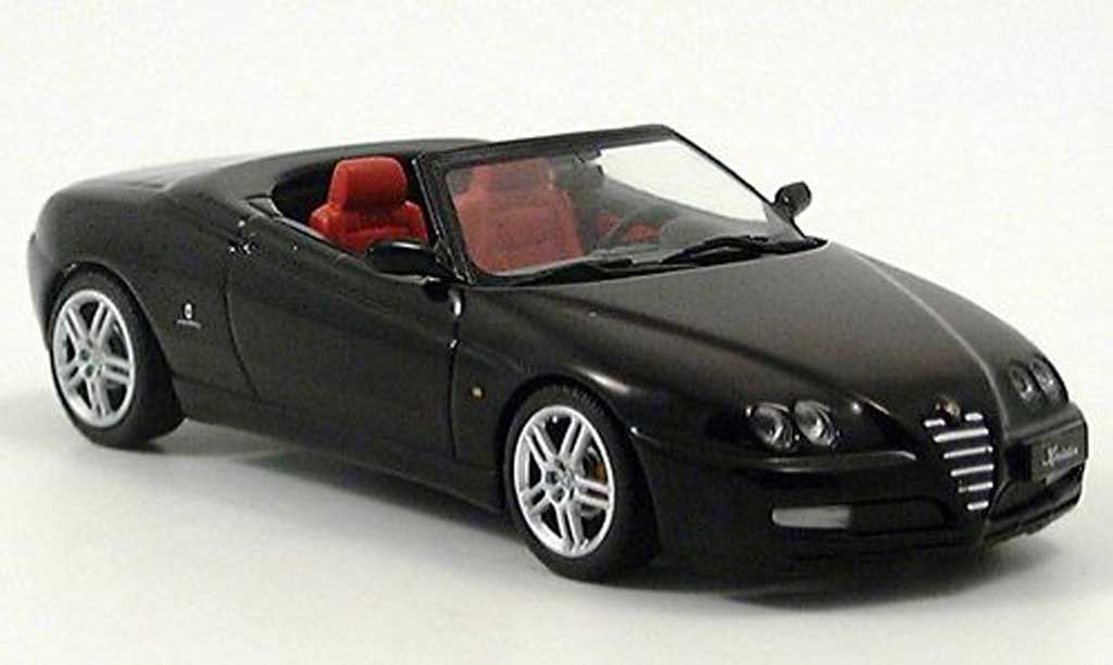 Alfa Romeo Spider 2003 1/43 Minichamps 2003 nero modellino in miniatura