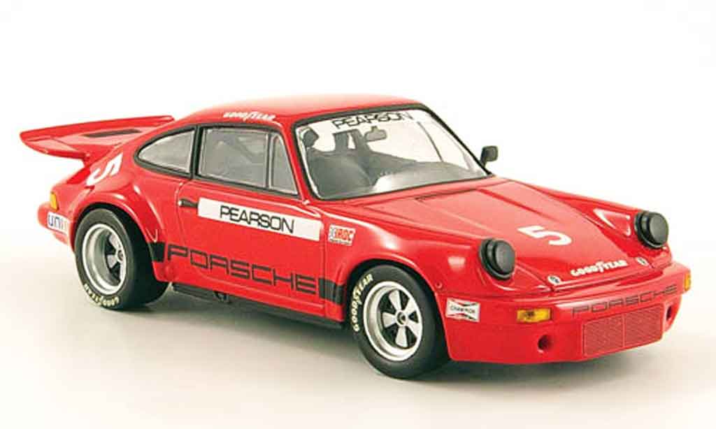 Porsche 911 RSR 1/43 Minichamps RSR Carrera 2.8 IROC No.5 Riverside 1973 modellino in miniatura