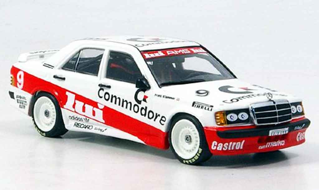 Mercedes 190 E 1/43 Minichamps E DTM Commodore Klammer 1986 modellino in miniatura