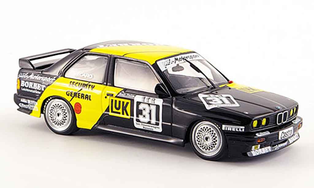 Bmw M3 E30 1/43 Minichamps E30 Nurburgring DTM Sieger Thiim 1988 modellino in miniatura