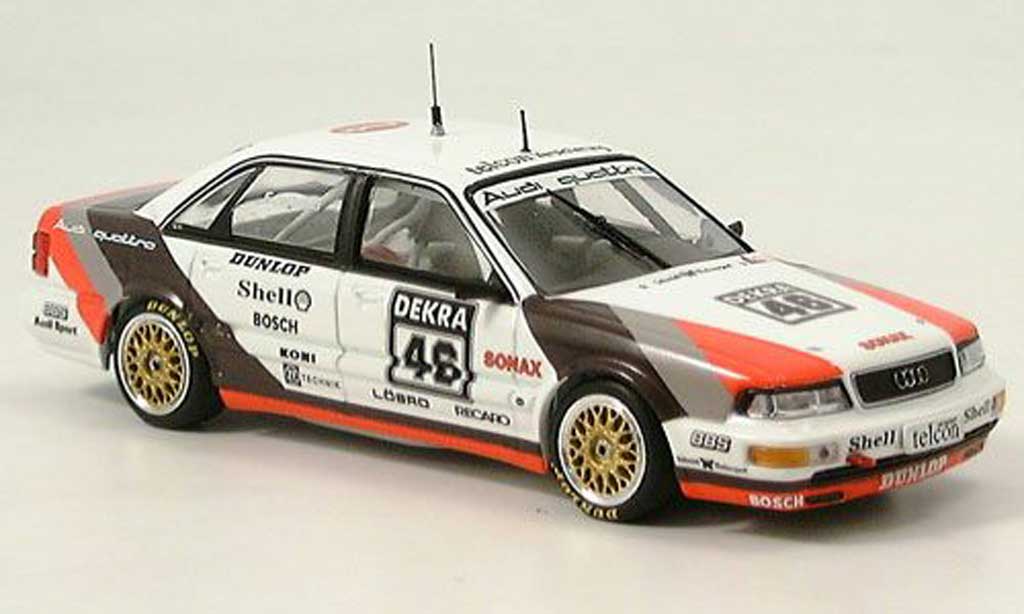 Audi V8 Quattro 1/43 Minichamps Quattro Quattro DTM Jelinski 1990 modellino in miniatura