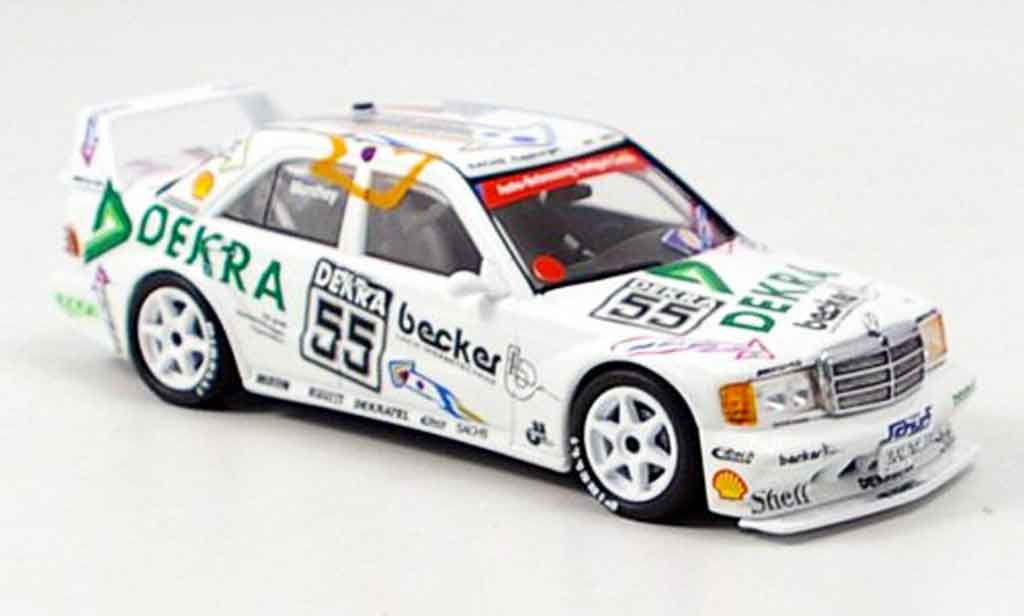 Mercedes 190 E 1/43 Minichamps E 2.3 No.55 Manthey Nurburgring DTM 1992 modellino in miniatura