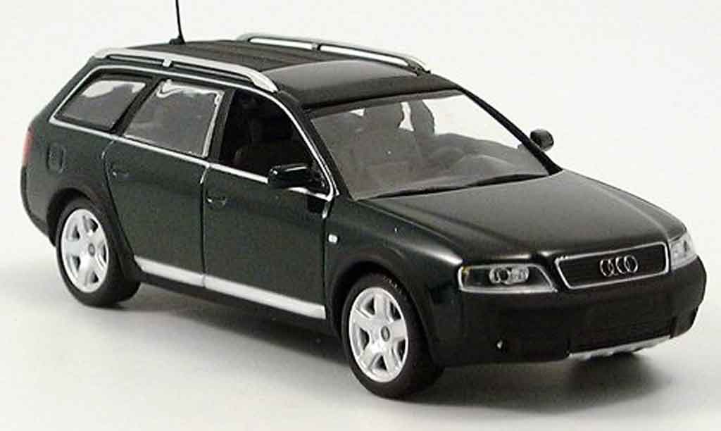 Audi A6 Allroad 1/43 Minichamps Allroad Quattro grun 2001 modellino in miniatura