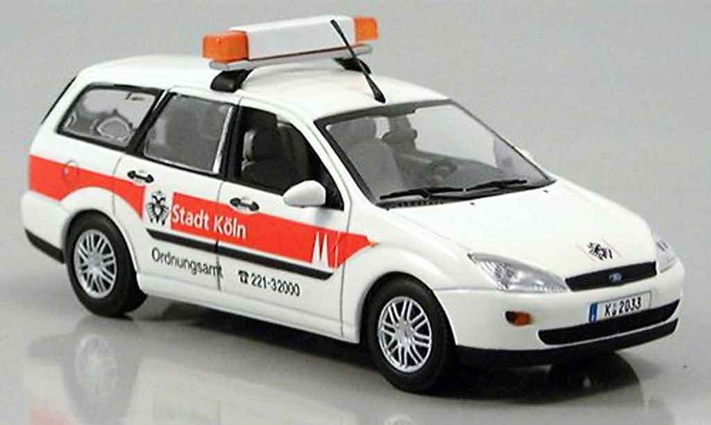 Ford Focus 1/43 Minichamps Turnier Ordnungsamt Koln 1997 modellino in miniatura