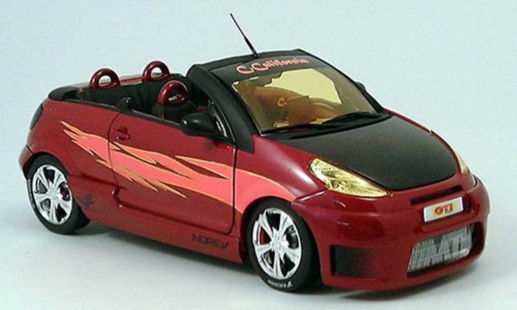 Citroen C3 California 1/18 Norev California pluriel mtk lila 2004 modellino in miniatura