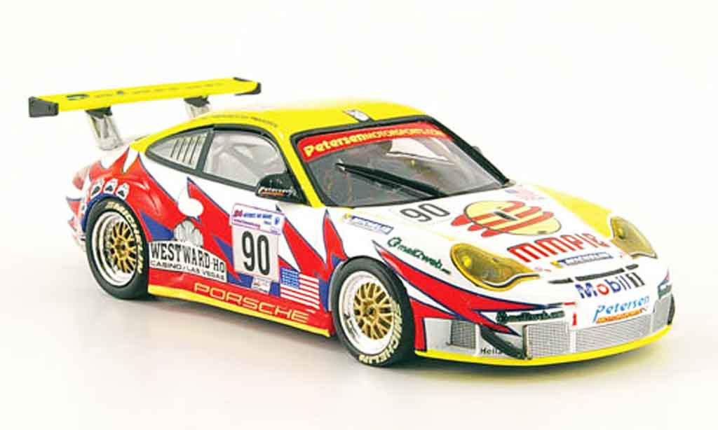 Porsche 996 GT3 RSR 1/43 Minichamps GT3 RSR LeMans 2004 modellino in miniatura