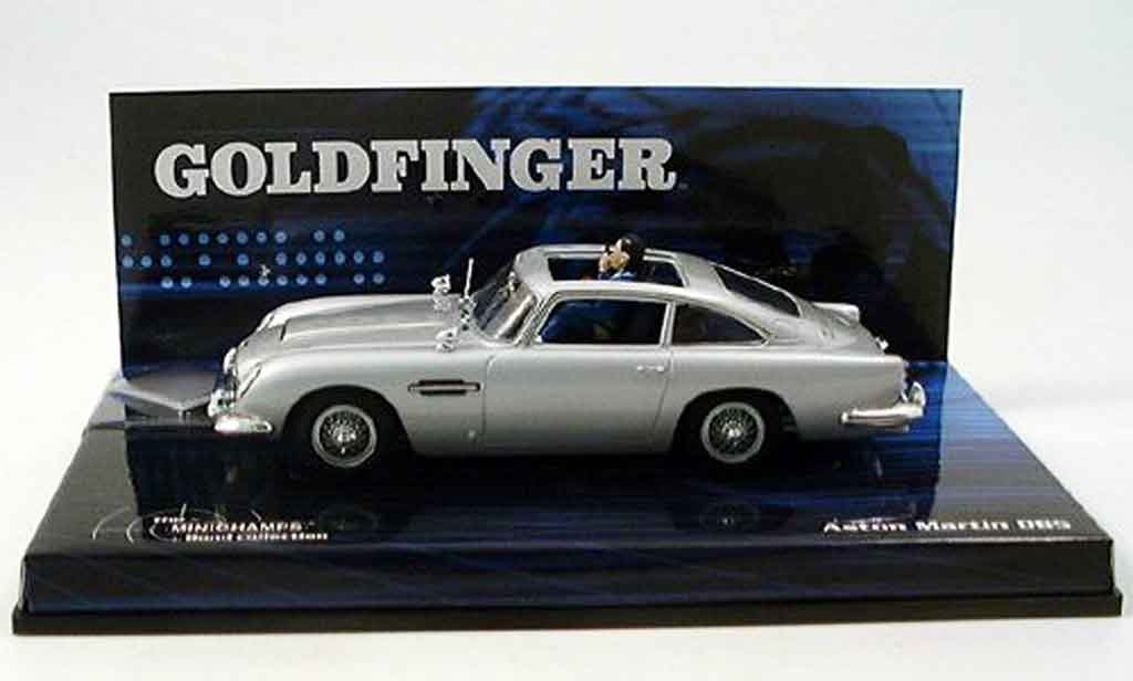 Aston Martin DB5 1/43 Minichamps goldfinger james bond collection modellino in miniatura
