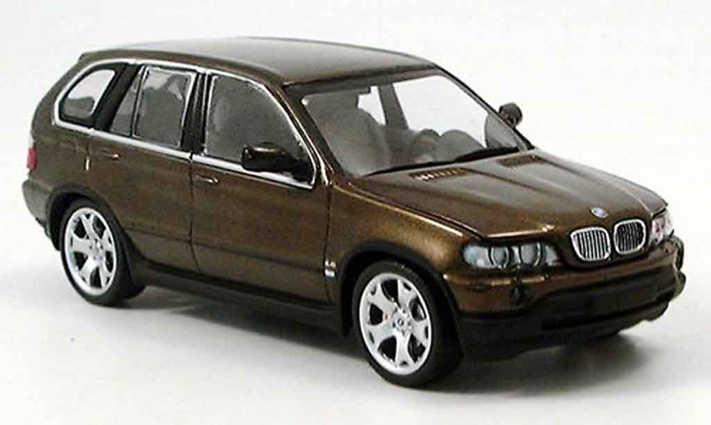 Bmw X5 E53 1/43 Minichamps E53 grun 1999 modellino in miniatura