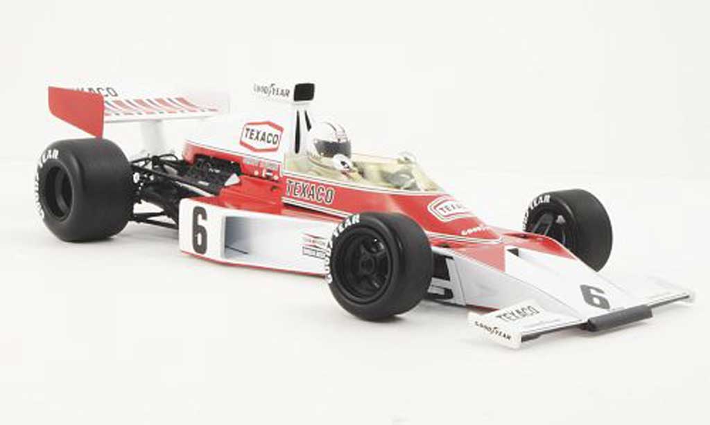 McLaren F1 1974 1/18 Minichamps 1974 Ford M23 No.6 Texaco D.Hulme modellino in miniatura