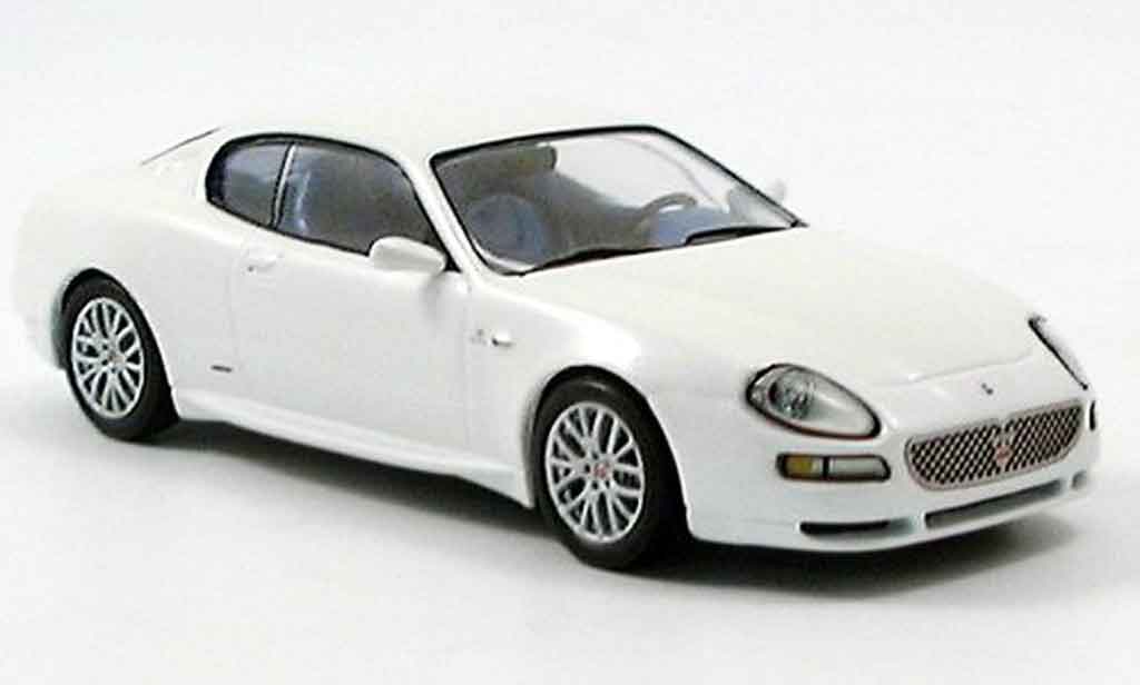 Maserati Cambiocorsa coupe 1/43 IXO coupe grand sport bianco modellino in miniatura