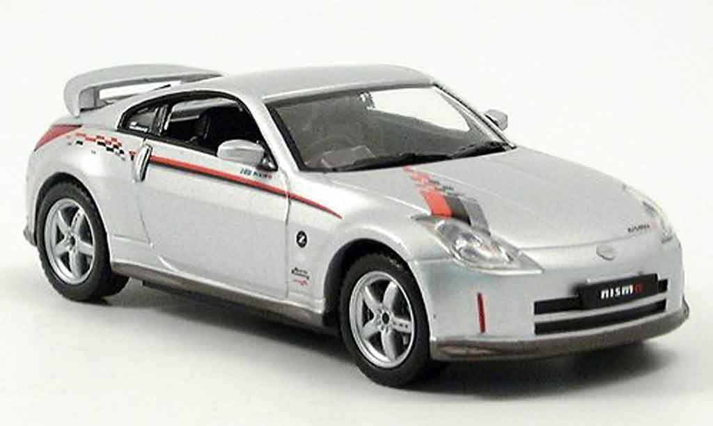 Nissan 350Z 1/43 J Collection JGTC Z Nismo S Tune grigio metallisee modellino in miniatura