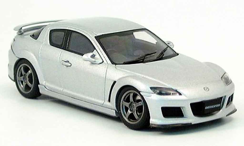 Mazda RX8 1/43 Autoart Speed RX 8 grigio metallisee 2004 modellino in miniatura