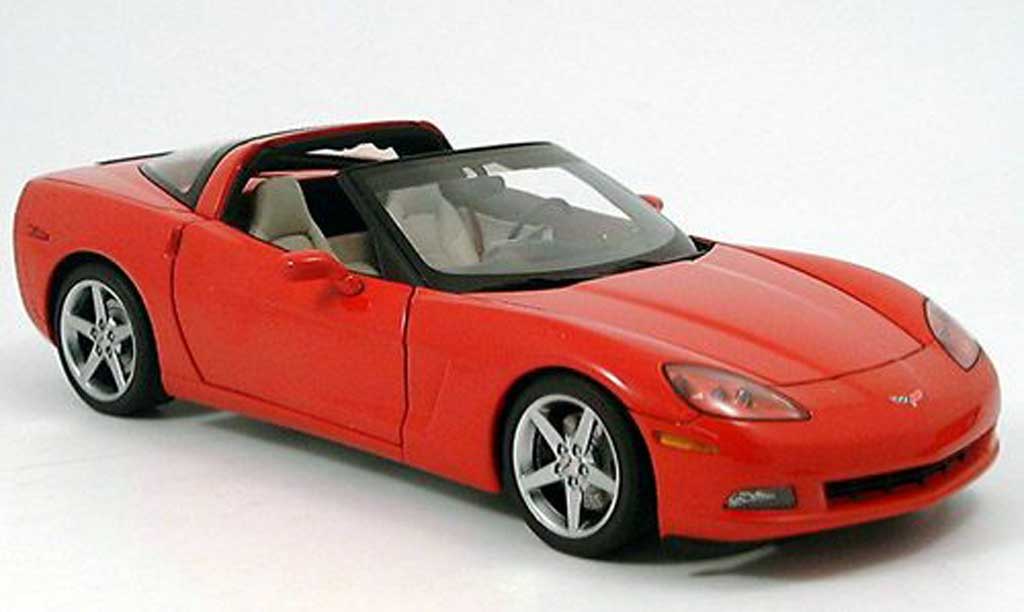 Chevrolet Corvette C6 1/18 Autoart C6 coupe (c6) rosso modellino in miniatura