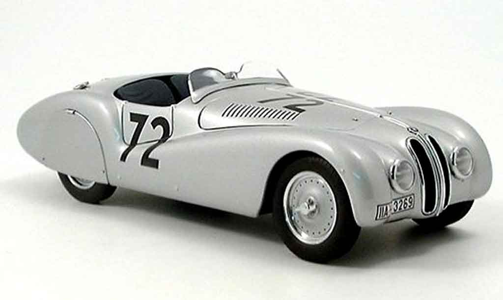 Bmw 328 1940 1/18 Autoart 1940 streamline roadster mille miglia no. 72 modellino in miniatura