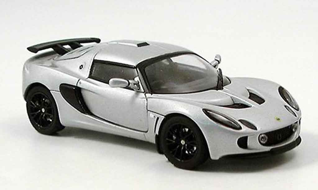 Lotus Exige 1/43 Autoart mkii grigio metallisee 2005 modellino in miniatura