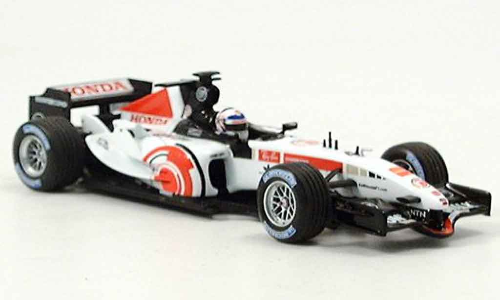 Honda F1 1/43 Minichamps BAR 007 Davidson 2005 modellino in miniatura