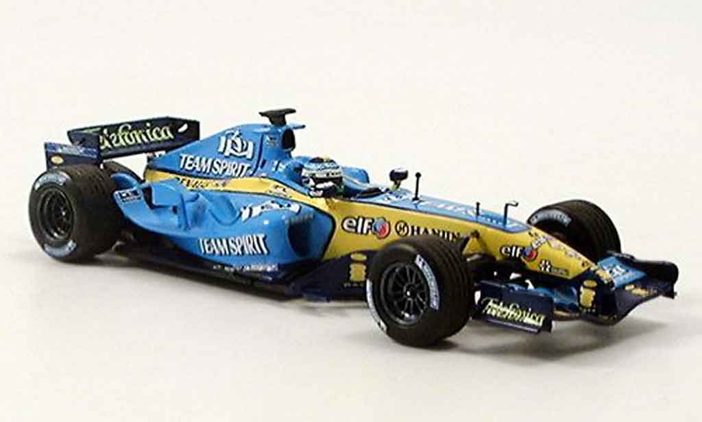 Renault F1 1/43 Minichamps f1 r25 fisica 2005 modellino in miniatura